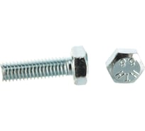 Болт ЦКИ Глобал DIN933 М5х16 усилен закалкой 8.8 Ц 500 шт. 2752