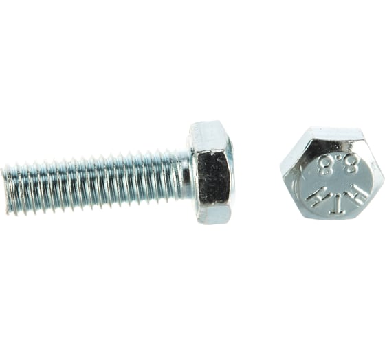 Болт ЦКИ Глобал DIN933 М5х16 усилен закалкой 8.8 Ц 500 шт. 2752 1