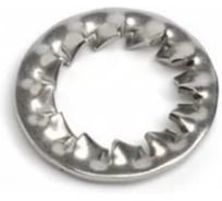Стопорная шайба ЦКИ Глобал DIN6798 J М12 зубчатая, цинк, 30 шт. 24369