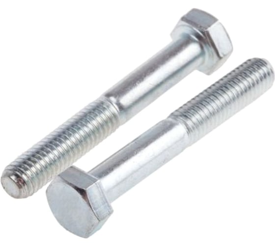 Болт ЦКИ Глобал DIN 931, М10x50 мм, 8.8, цинк, SW17, аналог ГОСТ 7798-70, 20 шт. 20173