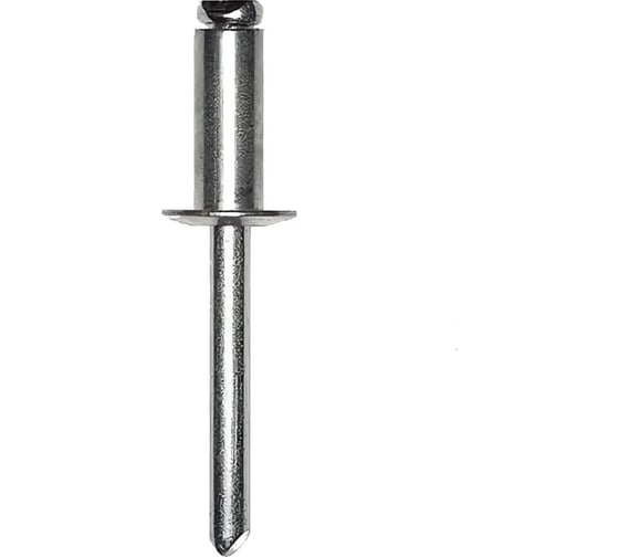 Тяговая заклепка ЦКИ Глобал Ст/Ст, плоская, 4.8x21 BRALO, 50 шт. 9184 1
