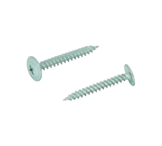 Саморез с прессшайбой для металла ЦКИ Глобал 4.2x50 мм, остроконечный, Ц, ПРОФИ, 500 шт. 48793