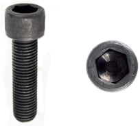 Винт ЦКИ Глобал DIN 912 м6x30, полн.резьба, 12.9, оксид, hex 4.0, 20 шт. 55900