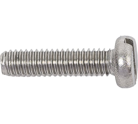 Винт ЦКИ Глобал DIN 84, М2.5x10, нерж. A2, 200 шт. 23514