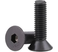 Винт ЦКИ Глобал DIN 7991 м20x120, 10.9, оксид, полн. Резьба, hex 12, 1 шт. 83689