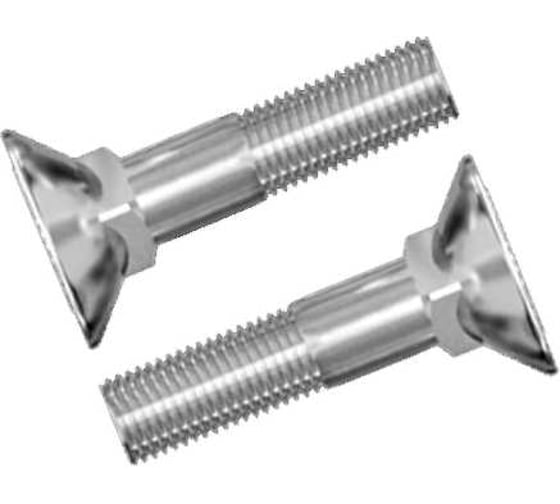 Болт ЦКИ Глобал DIN608 М10x35, с гайкой, 8.8, без покрытия, 5 шт. 7995 1