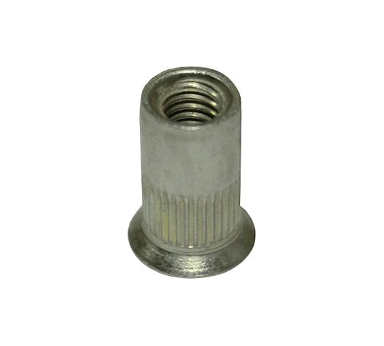 Заклепка-гайка ЦКИ Глобал М6 потайн. рифл. АЛ. REX, 25 шт. 5085507 1