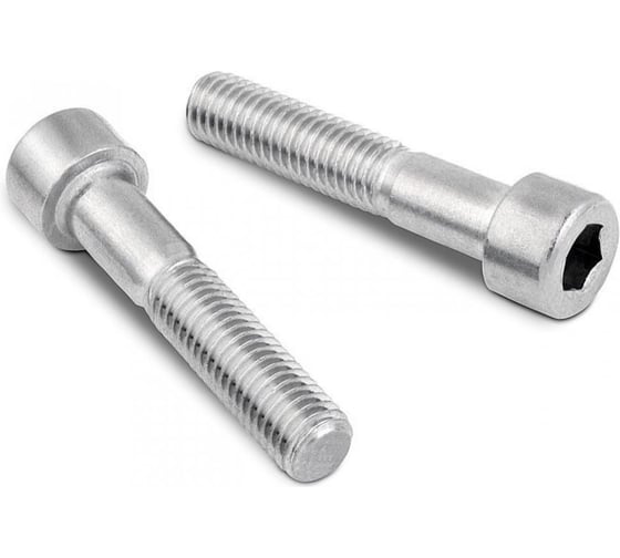 Винт ЦКИ Глобал DIN 912 м10x55, 10.9, цинк, hex 8, 10 шт. 43365