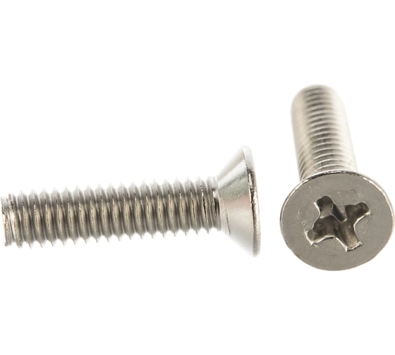 Винт ЦКИ Глобал DIN965 М4х16 нерж. A2 500 шт 58850 1