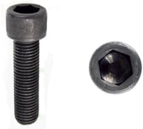 Винт ЦКИ Глобал DIN 912 м12x100, полная резьба, 12.9, оксидированный, hex 10, 5 шт. 55891