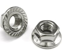 Гайка с фланцем, DIN6923, М18, 400 шт. КРЕП-КОМП гф18