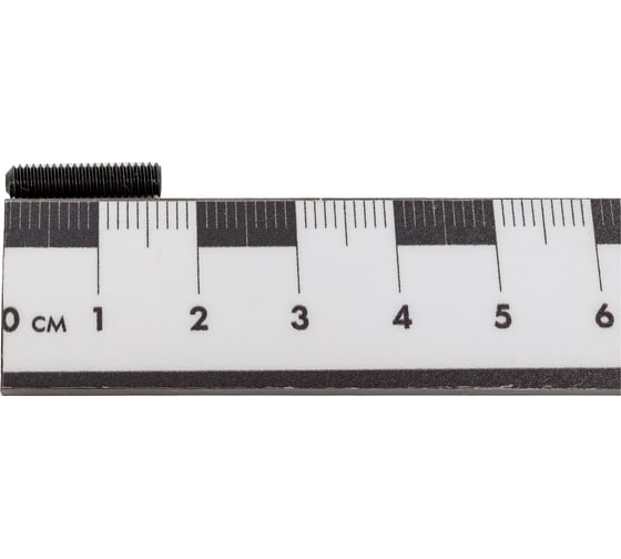Установочный винт ЦКИ DIN 916, М4x16, 45H, ОКС, HEX2, 250 шт. 75473