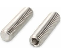 Установочный винт ЦКИ DIN 913, М12x70, 45H, Ц, HEX6, 10 шт. 75222