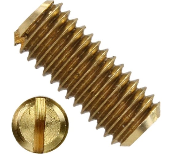 Установочный винт ЦКИ DIN 551, М6x25, ЛАТ., 20 шт. 75133 1