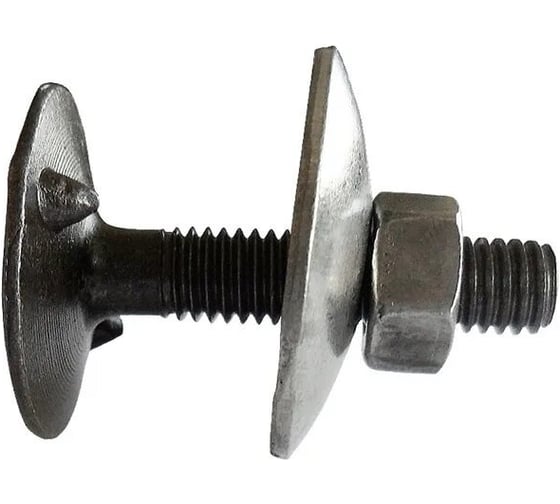 Болт ОПМ DIN 15237 М10х40 4.8 zn 100 шт УТ000161451 1