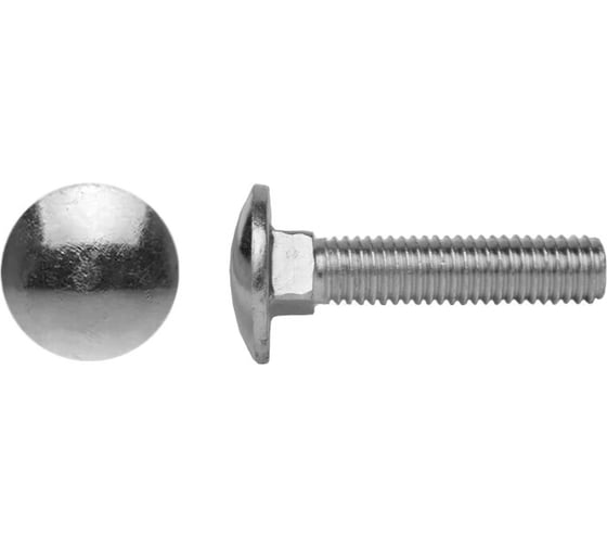 Болт ОПМ DIN 603 М10х25 10.9 zn 200 шт УТ000162835