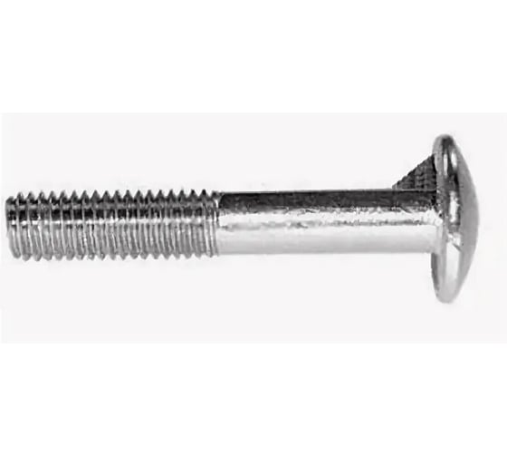 Болт ОПМ DIN 607 М 8х 60 4.8 zn 100 шт П0000027147