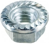 Гайка Крепсталь DIN 6923 (10.0) М14х1,5 цинк / ГОСТ 50592-93 / ISO 1661 с насеч. 50 шт. K003933