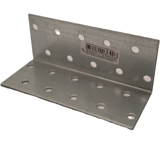 Крепёжный угол равносторонний Крепстор kur 40х40х160 6 шт. 4665317046118