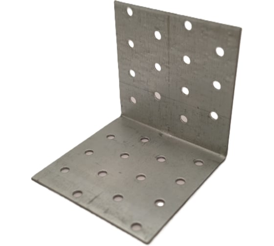 Крепёжный угол равносторонний Крепстор kur 80х80х80 10 шт. 4665317046378