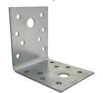 Уголок крепежный ПЗШО 70x55x1,8 мм оцинкованный, комплект 4 шт. X2719793-4