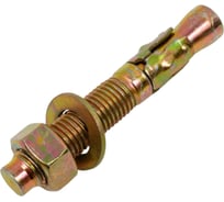 Клиновой анкер, 6х40 мм, желтый цинк, 300 шт. КРЕП-КОМП ак640н