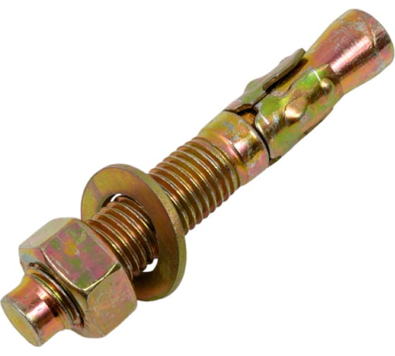 Анкер клиновой КРЕП-КОМП 6х 40, желтый цинк (300шт)