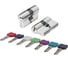 Цилиндровый механизм Punto MaxPro7000Key70mm(30+10+30) CP хром 7key 61185 1