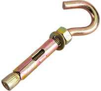 Анкерный болт с крюком, 16х110 мм, 10 шт. Крепстор 4665316999316