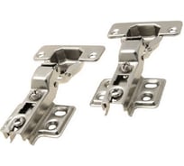 Мебельная петля KL-262, чаша 32 мм (лягушка), хром, пакет 4 шт. Крепстор 4665317042103