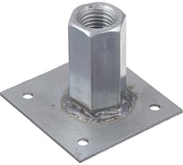 Шайба с муфтой Крепстор М8 60х60, 5 шт. 4665316946327