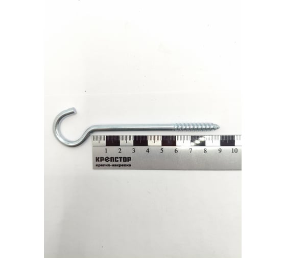 Шуруп-полукольцо РК, 6х90 мм, 40 шт. Крепстор 4665316991587