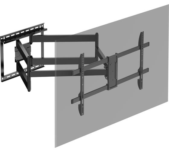 Кронштейн для телевизора UNITEKI наклонно-поворотный, диагональ 42-120 дюймов SNML62 1