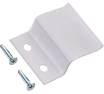 Крепление для москитной сетки ELEMENT металл с шур.(компл) (белый 20 шт) 567280