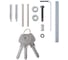 Ручка накладная с фиксацией Apecs HF-008-INOX/304 00035715 2