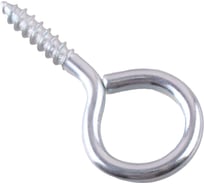 Крюк-кольцо Стройбат 4,0x40 (белый цинк 240 шт) 559470