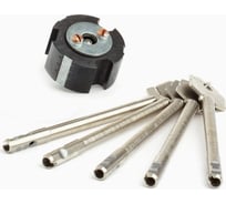 Механизм секретности Поливектор "Барьер-2М, 3М" длина ключа 108 мм 7416