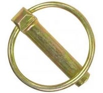 Шплинт с кольцом ЦКИ Глобал DIN 11023, D-4.5, L-42 мм, Ц, 10 шт. 44437