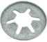 Стопорная шайба ЦКИ Глобал фиксатор, D6 STAR-LOCK, мех.ц 100 шт 61296 1