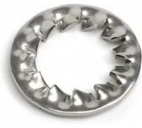 Стопорная шайба ЦКИ Глобал DIN 6798 J, М4, зубчатая, A2, уп. 1000 шт. 65575