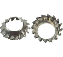 Зубчатая стопорная шайбка ЦКИ Глобал DIN 6798 V, М4, Ц, 250 шт. 6801