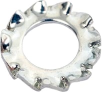 Стопорная шайба ЦКИ Глобал DIN 6798, тип A, М4 зубчатая, Ц 1000 шт 61249