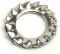 Стопорная шайба ЦКИ Глобал DIN 6798 A, М3, зубчатая, A4, 1000 шт. 73774