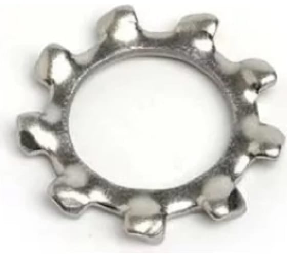 Пружинная шайба ЦКИ Глобал DIN 6797 I, М10, зубчатая, Ц, 50 шт. 39393 1