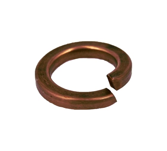 Пружинная шайба ЦКИ Глобал DIN127B М4 гровер бронза аналог ГОСТ 6402-70 уп. 200 шт. 65509