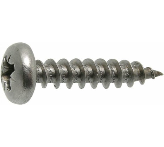 Универсальный саморез ЦКИ Глобал скругленный, 3x35, цинк, Pz1, 250 шт. 38902