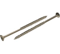 Универсальный саморез ЦКИ Глобал потайной, 6x120, A2, Pz3, 100 шт. 73421