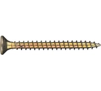 Универсальный саморез ЦКИ Глобал потайной, 4.5x40, желтый цинк, pz 2, 500 шт. 54092