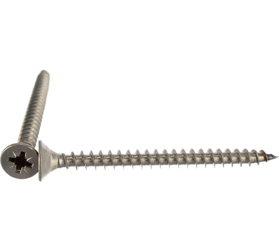 Универсальный саморез ЦКИ Глобал потайной, 3x30, A2, Pz1, 500 шт. 73355