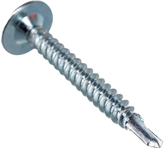 Саморез для металла с прессшайбой ЦКИ Глобал 4.2х32, сверлоконечный, Ц, уп. 1000 шт. 62085